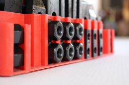 Комплект з 52 затискних пристосувань 14 мм Holzmann 52TLG14