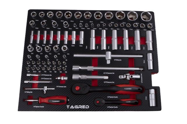 Набір інструментів TAGRED TA218, 188 ел