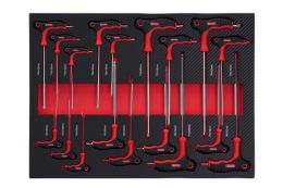 Візок для майстерні з інструментами TAGRED TA214, 298 ел