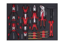 Візок для майстерні з інструментами TAGRED TA214, 298 ел