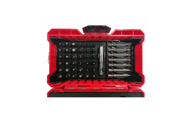 Акумуляторна викрутка з набором біт Bass Polska...