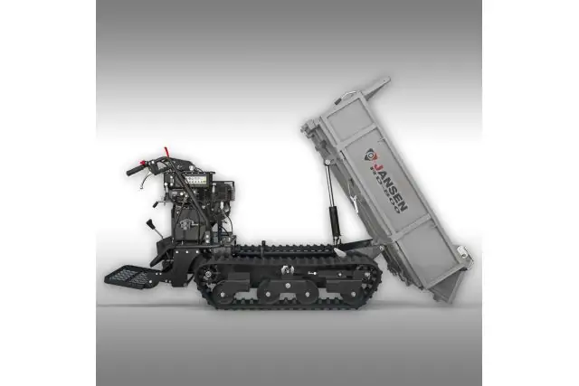 Думпер гусеничний, міні самоскид Jansen RD-800 3