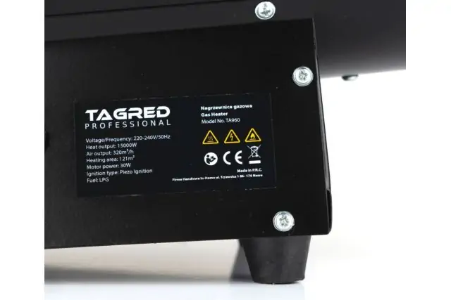 Газовый обогреватель TAGRED TA960 12