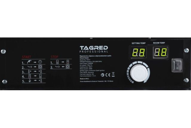 Дизельная тепловая пушка TAGRED TA973