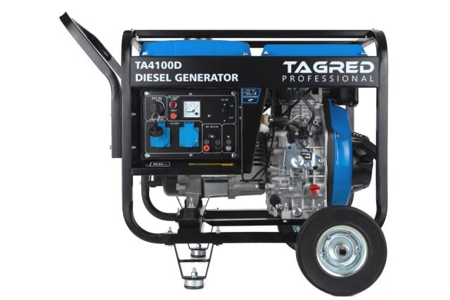Дизельный генератор TAGRED TA4100D + газовая...