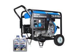 Дизельный генератор TAGRED TA4100D + газовая плитка Orcamp CK-505 + электрический обогреватель Gardyer HE2000