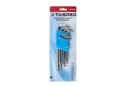 Шестигранні ключі тип TORX TAGRED TA1045 6