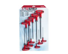 Набір шестигранних Т-подібних викруток TAGRED TA1044