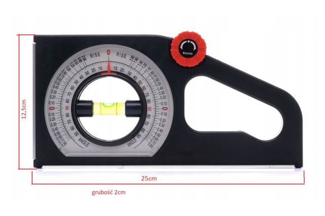 Кутомір для вимірювання кутів та нахилу TAGRED...