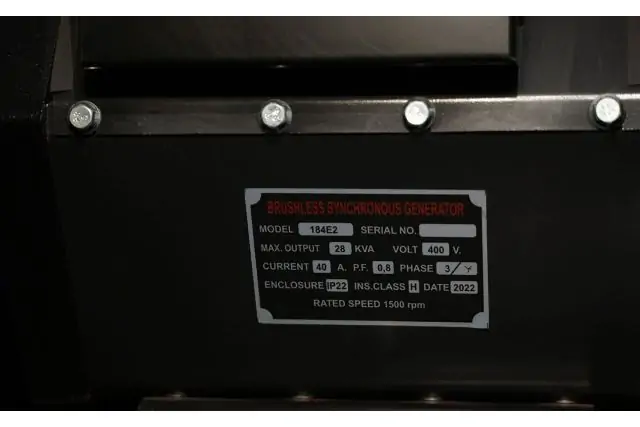  Дизельный генератор SOYGEN SGY 28 KVA 19