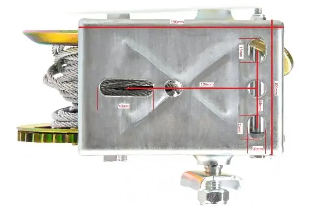 Кривошипна лебідка TAGRED TA407 7