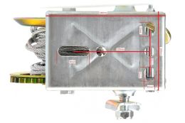 Кривошипная лебедка TAGRED TA407