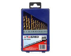 Набор сверл по металлу TAGRED TA1033, 13 шт