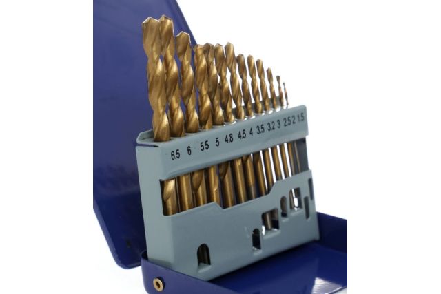 Набір свердл по металу TAGRED TA1033, 13 шт