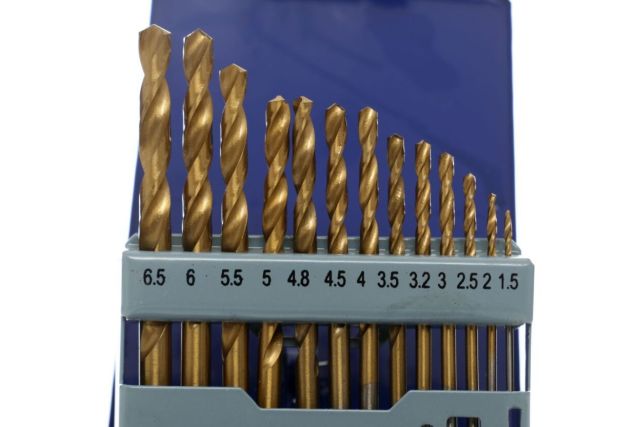 Набор сверл по металлу TAGRED TA1033, 13 шт