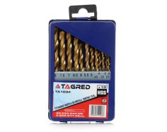 Набір свердл по металу TAGRED TA1034, 13 шт