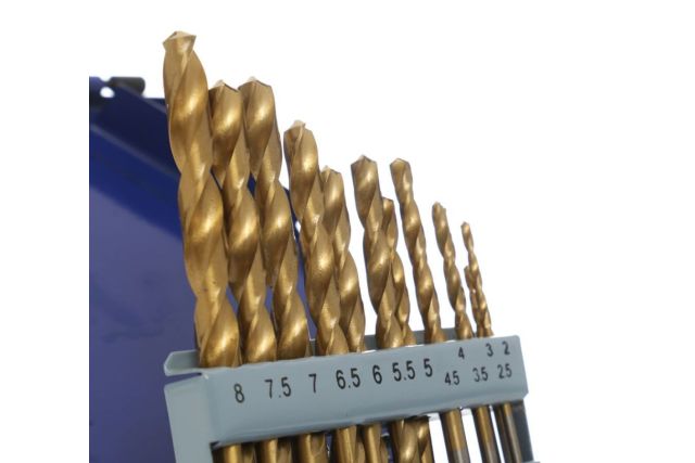 Набір свердл по металу TAGRED TA1034, 13 шт