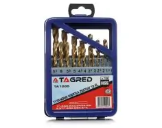 Набор сверл по металлу TAGRED TA1035, 19 шт