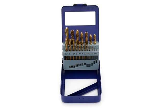 Набор сверл по металлу TAGRED TA1035, 19 шт