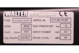 Компрессор поршневой WALTER GK 630-4,0/270 P 4