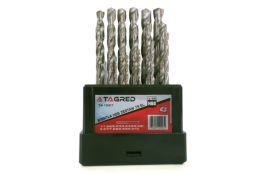 Набір свердл по металу TAGRED TA1027, 19 шт