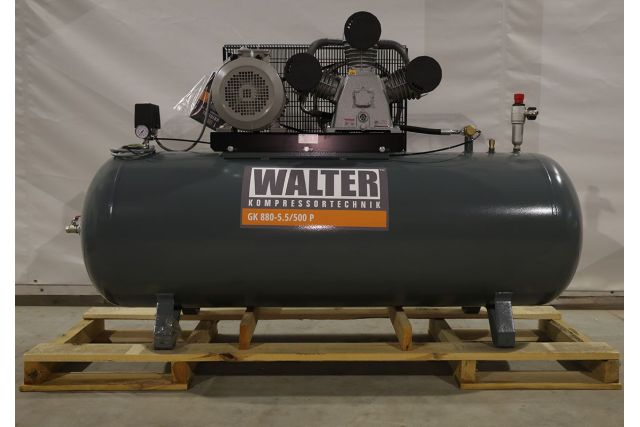 Компресор поршневий WALTER GK 880-5,5/500 P