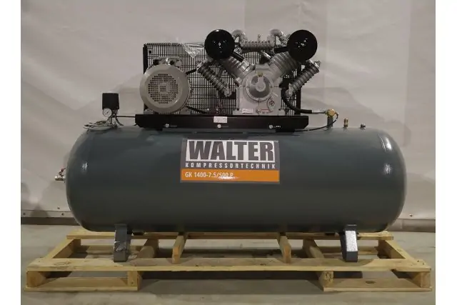 Компрессор поршневой WALTER GK 1400-7,5/500 P 2