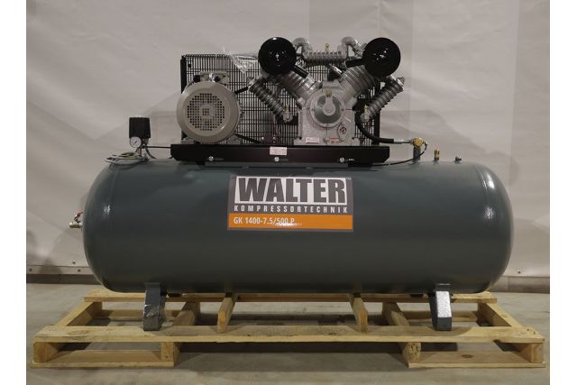 Компресор поршневий WALTER GK 1400-7,5/500 P