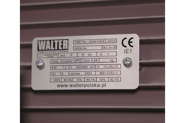 Компресор поршневий WALTER GK 1400-7,5/500 P