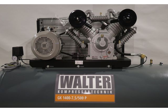 Компресор поршневий WALTER GK 1400-7,5/500 P