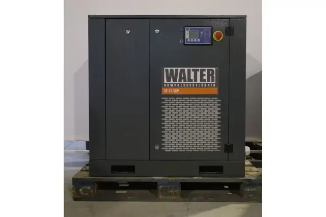 Винтовой компрессор с ременным приводом и инвертором WALTER SF 15 SXP 2