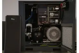 Винтовой компрессор с ременным приводом и инвертором WALTER SF 15 SXP 7