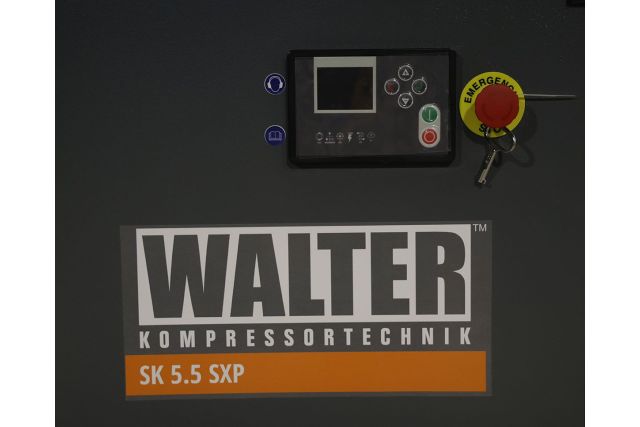 Винтовой компрессор с ременным приводом WALTER...