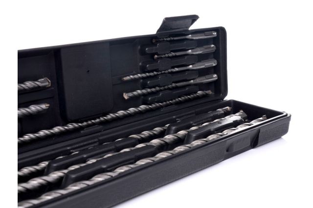 Набір свердл по бетону TAGRED TA4182, 11 шт