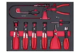 Тележка для мастерской с инструментами TAGRED TA216, 306 эл. 12