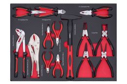 Тележка для мастерской с инструментами TAGRED TA216, 306 эл