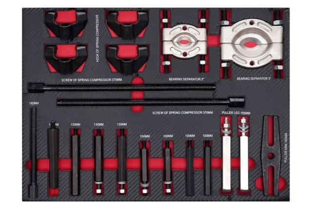 Тележка для мастерской с инструментами TAGRED TA216, 306 эл. 14