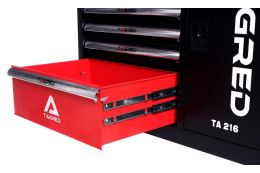 Тележка для мастерской с инструментами TAGRED TA216, 306 эл.