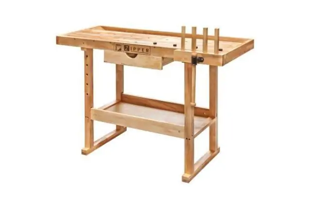 Верстак столярний в комплекті з висувним ящиком і затискними кулачками Holzmann WB 126 1