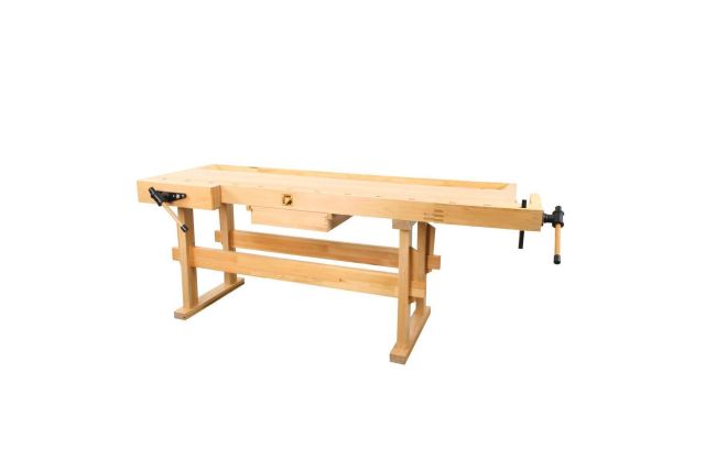 Верстак столярный из каучукового дерева Holzmann WB 210