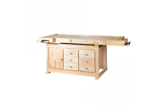 Верстак столярний з каучукового дерева Holzmann WB 210C
