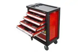 Візок для майстерні з інструментами з хромованадіевой стали Holzmann WW 790W 1