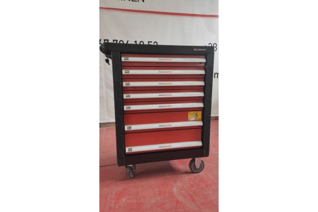 Візок для майстерні з інструментами з хромованадіевой стали Holzmann WW 790W