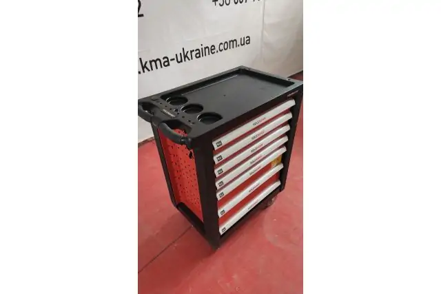 Візок для майстерні з інструментами з хромованадіевой стали Holzmann WW 790W 3