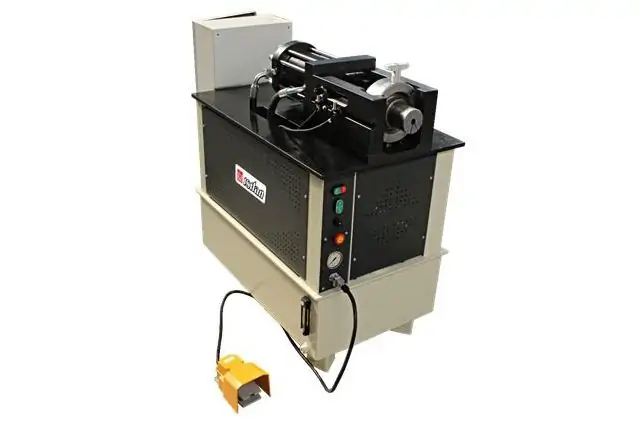 Гидравлическая одностанционная машина для формирования концов труб SFF-90 1