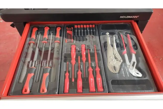 Тележка для мастерской с инструментами Holzmann WW790W 5