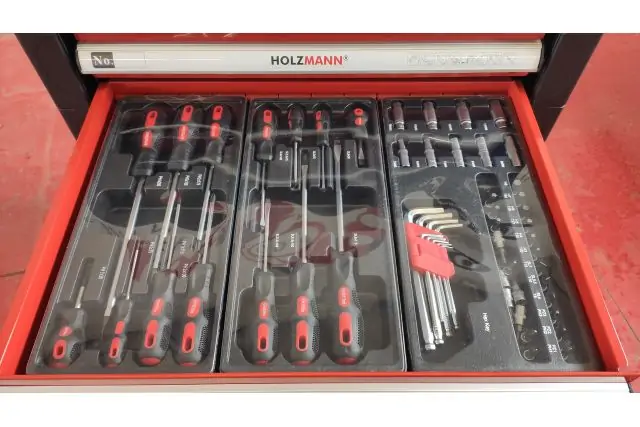 Тележка для мастерской с инструментами Holzmann WW790W 6