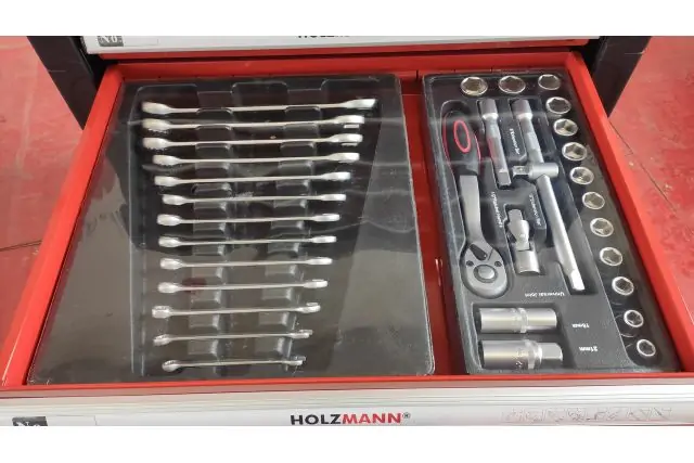 Тележка для мастерской с инструментами Holzmann WW790W 7