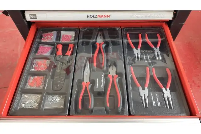 Тележка для мастерской с инструментами Holzmann WW790W 8