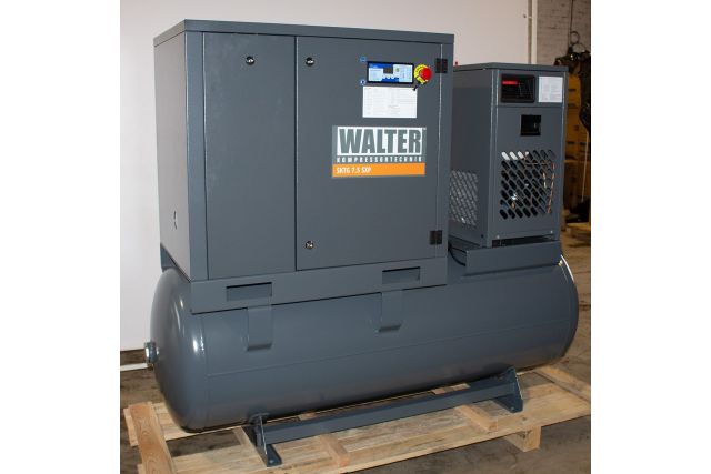 Гвинтовий компресор з ремінним приводом WALTER...